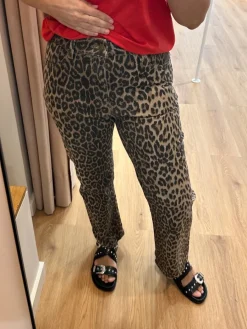 Cheap Loëla Pantalon Solange LEOPARD