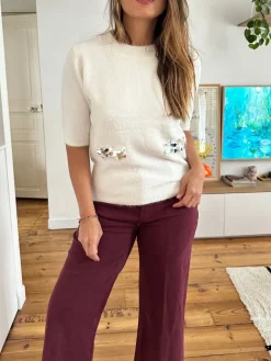 Outlet Loëla Pull Charlize ECRU