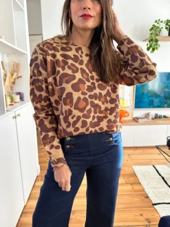 Online Loëla Pull Julia LEOPARD
