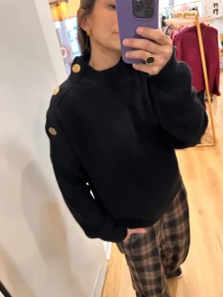 Flash Sale Loëla Pull Lartemis NOIR