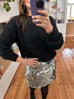 Fashion Loëla Pull Layla NOIR