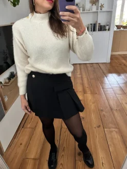 Sale Loëla Pull Mona IVOIRE