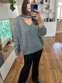 Best Sale Loëla Pull Mora GRIS CHINE