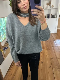 Best Sale Loëla Pull Mora GRIS CHINE