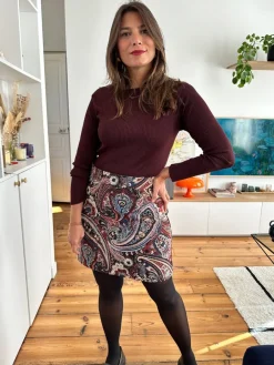 Discount Loëla Pull Olga BORDEAUX