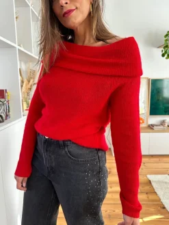 Cheap Loëla Pull Oranger ROUGE