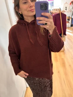New Loëla Pull Vicka CHOCOLAT