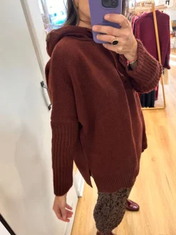 New Loëla Pull Vicka CHOCOLAT