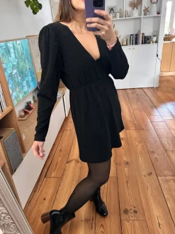 Hot Loëla Robe Anae NOIR