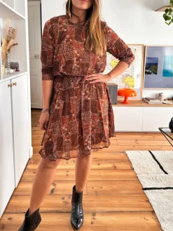 Cheap Loëla Robe Avigail CAMEL