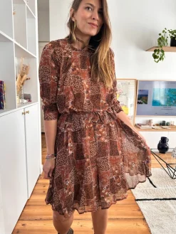 Cheap Loëla Robe Avigail CAMEL