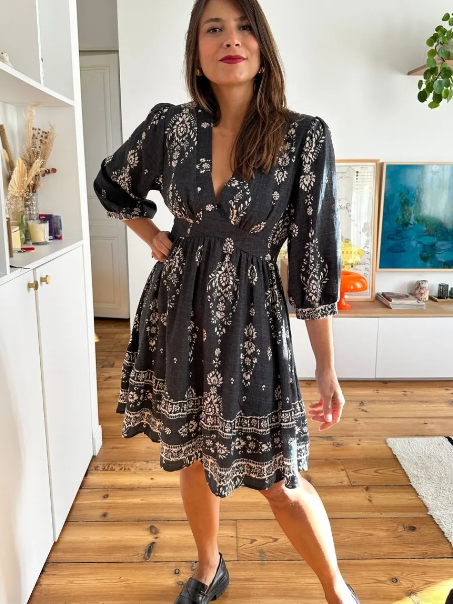 Best Loëla Robe Belize NOIR