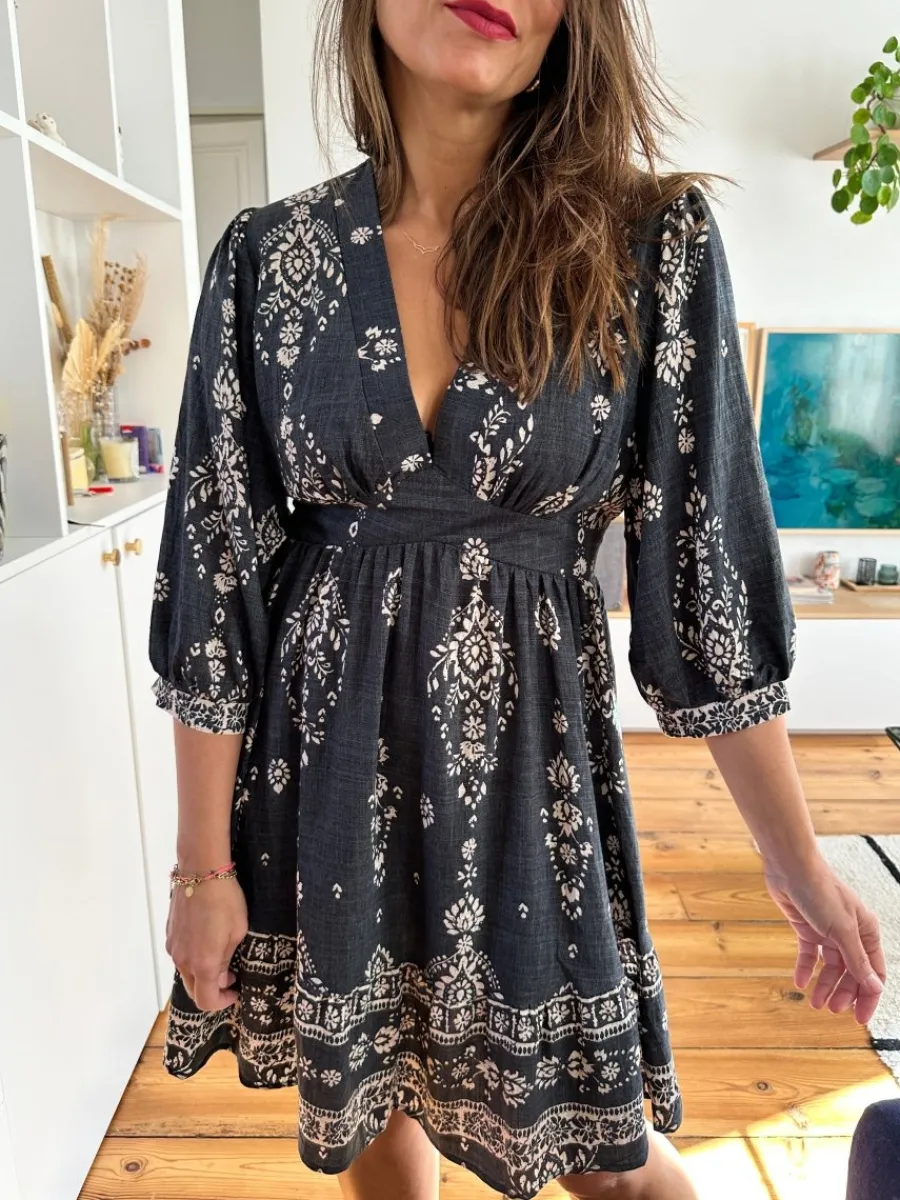 Best Loëla Robe Belize NOIR