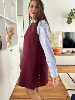 Flash Sale Loëla Robe Charlie BORDEAUX