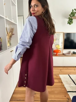 Flash Sale Loëla Robe Charlie BORDEAUX
