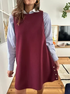 Flash Sale Loëla Robe Charlie BORDEAUX