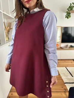 Flash Sale Loëla Robe Charlie BORDEAUX