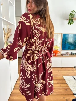 Flash Sale Loëla Robe Jeanne BORDEAUX