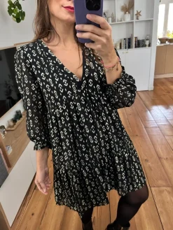 Fashion Loëla Robe Lais NOIR1