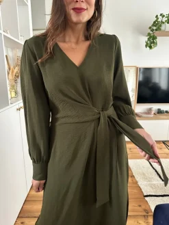 Best Loëla Robe Marcia KAKI