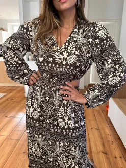 Online Loëla Robe Nemesis CHOCOLAT