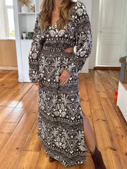 Online Loëla Robe Nemesis CHOCOLAT