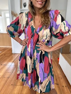 Hot Loëla Robe Nita MULTICO