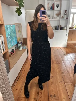 Outlet Loëla Robe Noemie NOIR