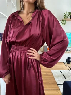 Cheap Loëla Robe Oxence BORDEAUX