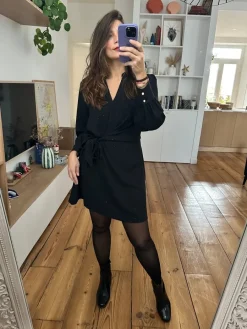 Hot Loëla Robe Rebecca NOIR