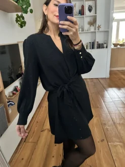 Hot Loëla Robe Rebecca NOIR