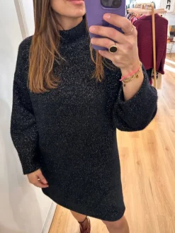 Best Sale Loëla Robe Rose NOIR