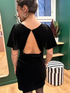 Outlet Loëla Robe Rowan NOIR