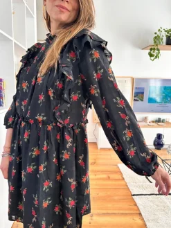 Sale Loëla Robe Sarah NOIR