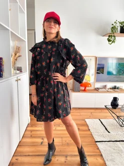 Sale Loëla Robe Sarah NOIR