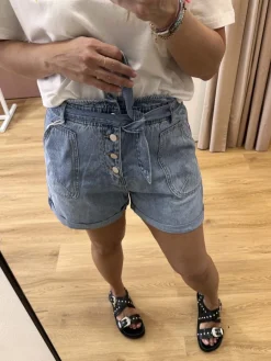 Outlet Loëla Short Sandrine DENIM CLAIR