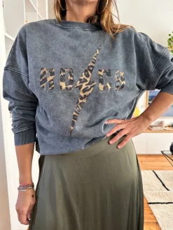Best Loëla Sweat Leo GRIS