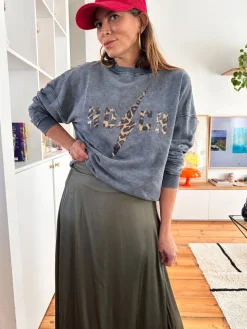 Best Loëla Sweat Leo GRIS