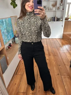 Hot Loëla Top Gaya NOIR