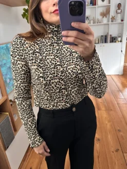 Hot Loëla Top Gaya NOIR