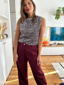 Discount Loëla Top Orly ANTHRACITE