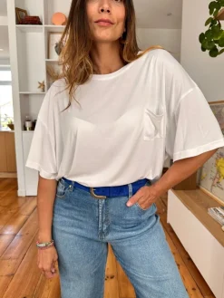 Cheap Loëla T-shirt Malika BLANC