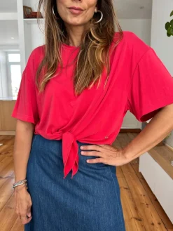 Hot Loëla T-shirt Saphire ROUGE