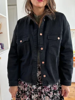 Fashion Loëla Veste Arpit BLACK DOUBLE