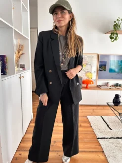 Online Loëla Veste Clarice NOIR