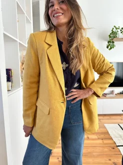 New Loëla Veste Jackie JAUNE