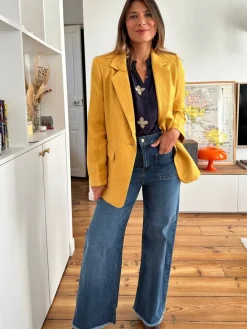 New Loëla Veste Jackie JAUNE