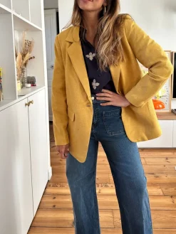 New Loëla Veste Jackie JAUNE