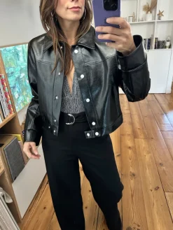 Clearance Loëla Veste Juliet NOIR