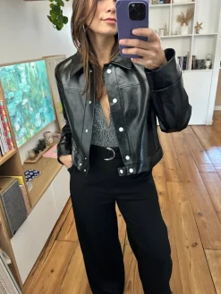 Clearance Loëla Veste Juliet NOIR